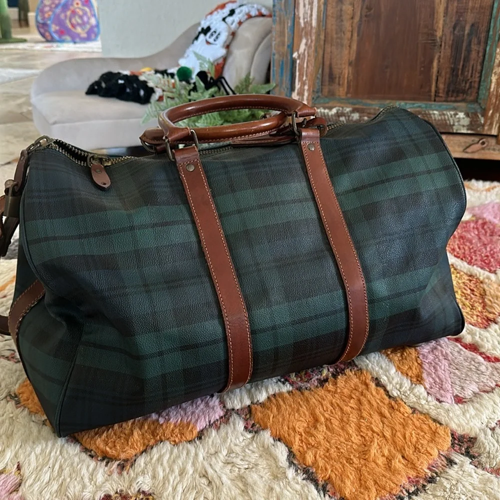 EUC vintage Polo Ralph Lauren overnight bag - Picture 4 of 10